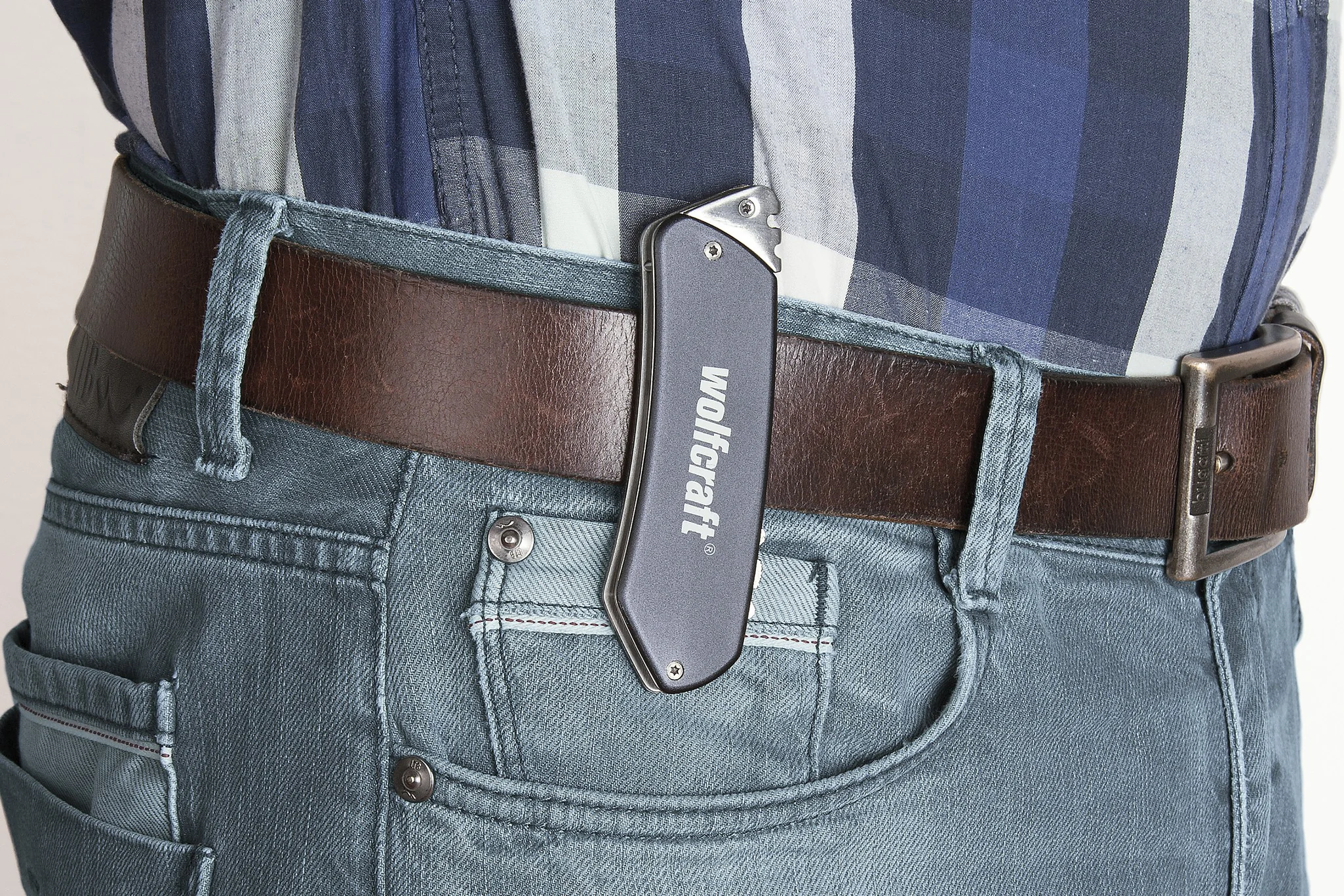 Freizeitmesser mit einziehbarer Trapezklinge - Image 3