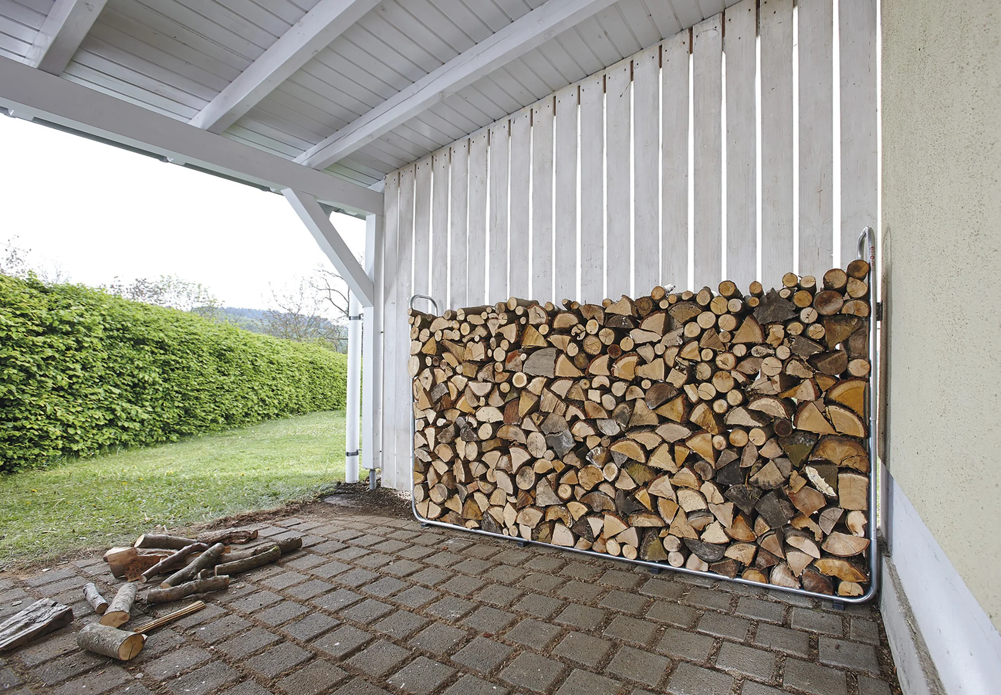 Stapelhilfe Modular XXL für Brennholz - Image 3