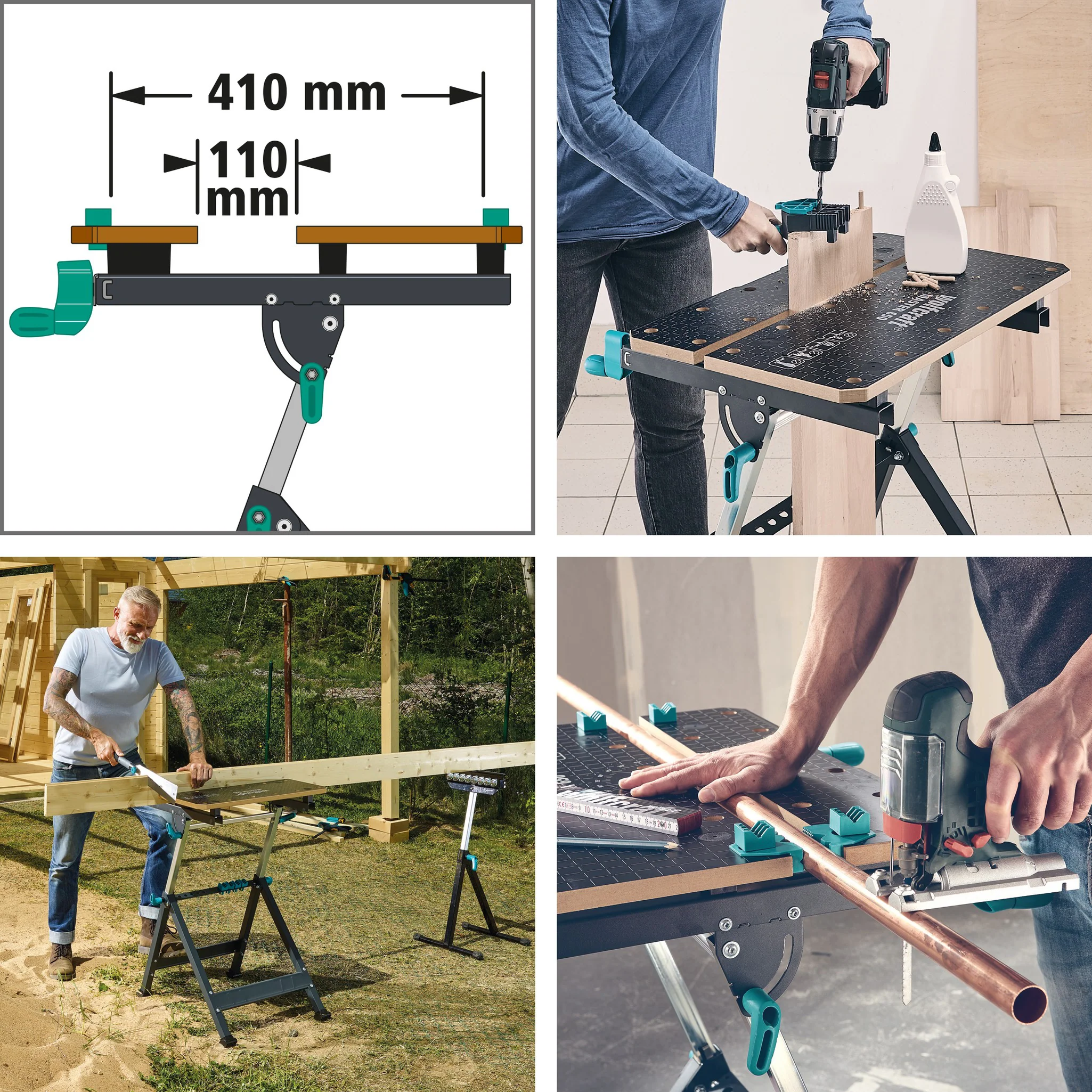 Spann- und Arbeitstisch MASTER 650 ERGO - Image 8